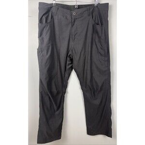 Eddie Bauer Men’s Pants  36x30 (38x29) Black  Nylon fleece Hiking Outdoor Winter